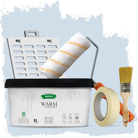 Farbe - PECTRO - BELU DOUX - 4L - Einmalanstrich - Innen - Abwaschbar