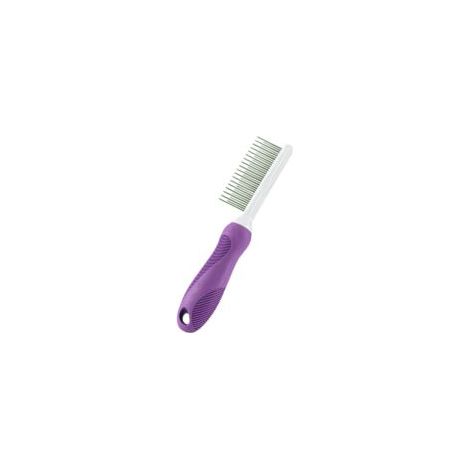 Brosse pour animaux, brosse pour nettoyer les poils de chien, de chat ou autres animaux, couleur violette