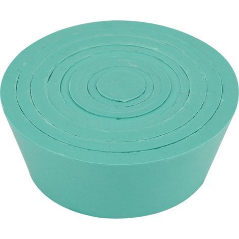 Ensemble de Filtration de Piston Buchner en Entonnoir Buchner Rubber, élastique et Durable, pour les Assemblages et Bouteilles de Filtration, 9 Tailles, Vert (1/5)