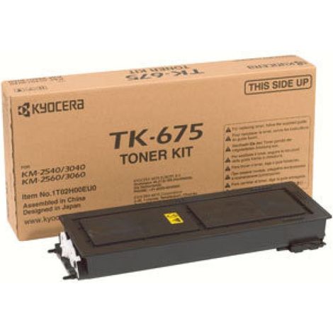 Tóner original kyocera tk-675 negro 20.000 páginas