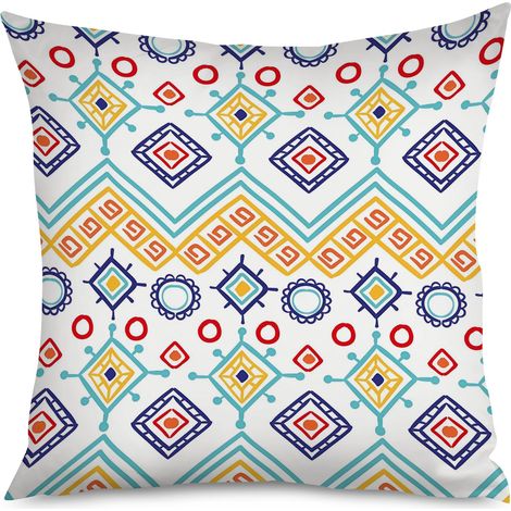 Housse de Coussin décoratif imprimé touareg, authentique (1/5)