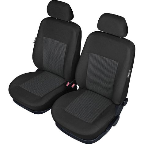 HP Autozubehör 22200 Parasedile Poliestere Nero Sedile di guida, Sedile del passeggero (1/2)