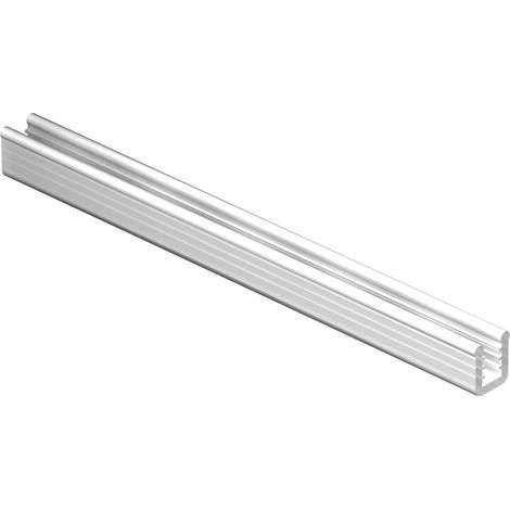 VITRIS Einschuhprofil, Glasstärke 4 oder 5 mm, Kunststoff transparent