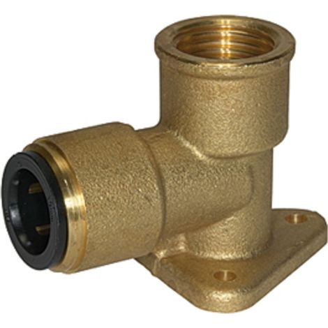 Riegler Wandwinkel, Messing, »speedfit« 1/2 BSP, für Rohr Außen-ø 15 mm (1/3)