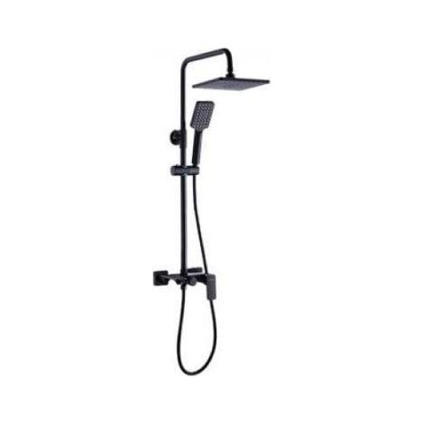 Valvex Modèle Dusche Regen schwarz matt