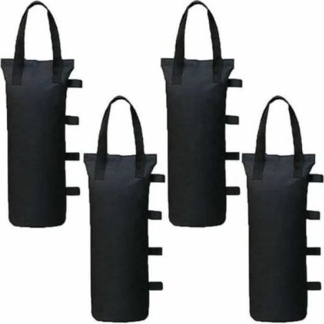 Lot de 4 sacs de lestage pour gazebo, tonnelle, pavillon, jambes de tente, pare-soleil et parasol avec du sable. (1/4)