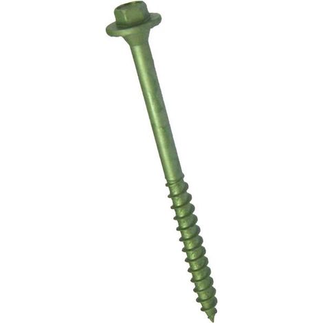 ForgeFix FFTF7150 Hexagonal/TORX Compatible Timber T30 Screws Green 7x150mm Tub 50 FORTF7150