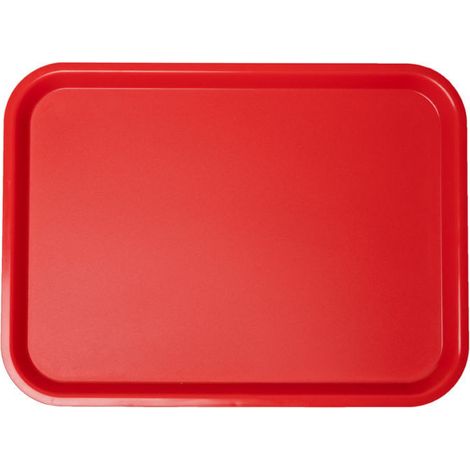 Genus Dei Vassoio fast food PP HD rosso traffico 41x30 cm