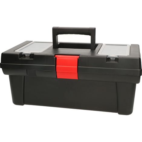 KOTARBAU Mallette à outils 16" Boîte à outils avec 2 compartiments supplémentaires (1/5)