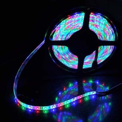 Un ensemble de ruban LED souple à changement de couleur RGB 1200 de 20 mètres et une télécommande infrarouge à 44 touches (1/4)