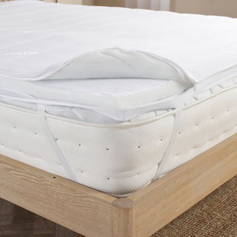 Slumberdown Airstream Memory Cool Mattress Topper, Firm Support, King