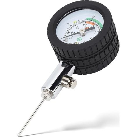 Mini Ulitity Manomètre Baromètre Outil pour Basketball Football Volleyball (Avec Anneau en Caoutchouc) (1/5)