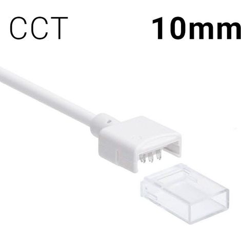 Connecteur câblé CCT ruban LED 10mm IP68 (1/3)