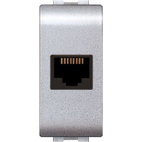 Life Art.4084Tec Presa Telefonica Rj11 Plug6/4A - 12 Pz (1/2)