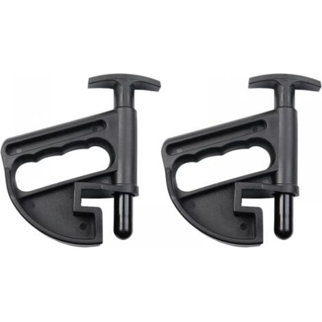 Changeur de pneus Pince à talon de pneu en nylon durable Outil de centre de chute Pince à talon de pneu de moto Pince à talon de pneu de moto universelle (2 pièces) (1/5)