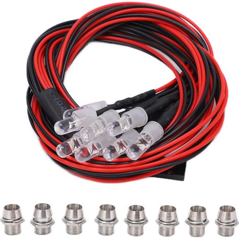 RC-Car-LED-Scheinwerfer-Kit mit 3-Kanal-Steuerschalter für Axial SCX10 (1/5)