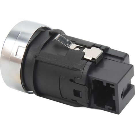 Bouton de démarrage pour système d'ignition, référence OE 8K0905217 pour Audi A4/A5/Q5, matériau ABS résistant (1/5)