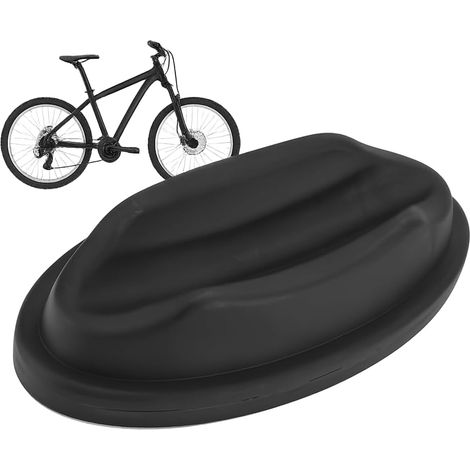 Bloc de Rehaussement de Roue Avant de Vélo, avec Patins de Sol, Rehausseur de Roue Avant, pour Home Trainer d'intérieur, pour Support d'entraîneur de Vélo d'intérieur (1/5)