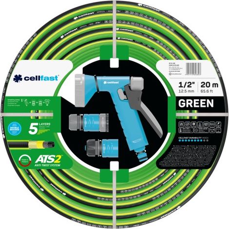 JUEGO DE ASPERSORES ENERGO VERDES DE 1/2'' Y 20 M - C 15-108 (1/2)