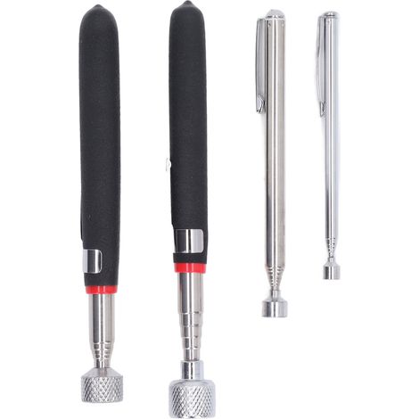 Set de 4 outils magnétiques extensibles avec succion 1.5lb, 3lb, 10lb, 15lb Prise ergonomique résistante (1/5)