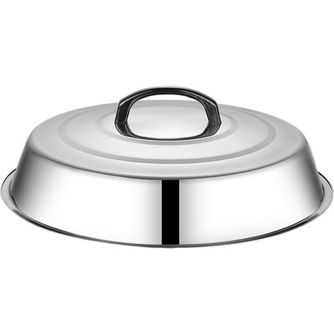 Couvercle Pour Casserole - Acier Inoxydable - Diamètre Externe 31 Cm - Poignée Résistante À La Chaleur - Convient Pour Casseroles De 31 À 32 Cm - 1 Pièce (1/5)
