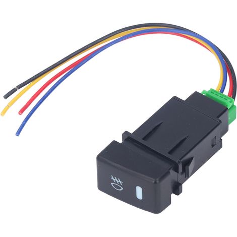 Interrupteur antibrouillard 5 broches ABS IP67, faisceau de phares pour voitures, équipement électrique (1/5)