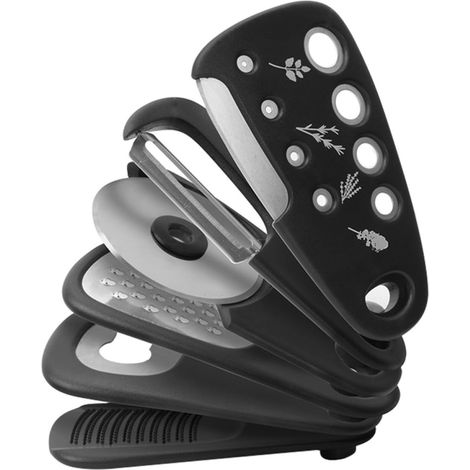Set 1 Pièce en Acier Inoxydable D'ustensiles Cuisine Multifonction Éplucheur, Râpe, Ouvre-bouteille Facile à Nettoyer pour Usage Quotidien (1/5)
