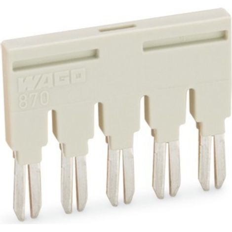 WAGO GmbH& Co. KG Kammbrücker 5-fach, lgr 870-405 (1/2)