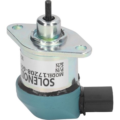 Électrovanne d'arrêt, vanne d'arrêt de carburant, vanne d'arrêt de flamme, accessoire pour générateur 12 V CC 17208-60016 (1/5)