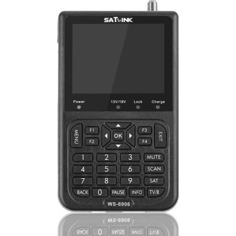 WS-6906 3.5\" LCD Pointeur professionnel satellite 950MHz-2150MHz -65dBm-25dBm (1/4)