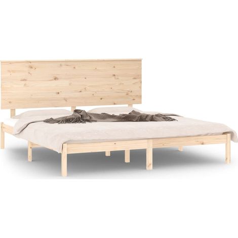 Maison Exclusive - Massivholzbett 150x200 cm
