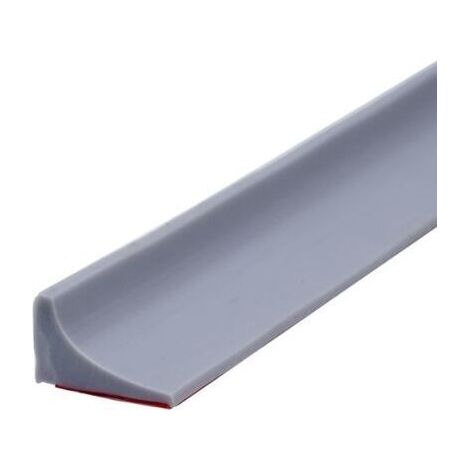 200CM Barriere De Douche Silicone,Barre De Seuil De Douche Anti Débordement Autocollant,Barrage Eau Douche,Seuil Douche Barrage D'eau,Barrière De Douche Pliable Pour Sol De Salle De Bain-gris (1/5)