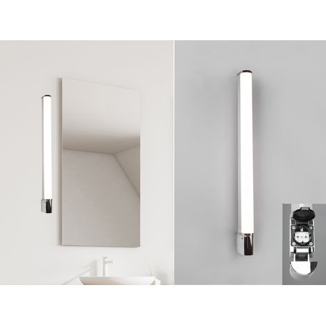 Wandleuchte Mirror IP44 Piera Led 16w Chrome Edge Trio Lighting (1/5)