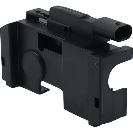 Coperchio in plastica grigia, attuatore di bloccaggio per lato sinistro (nero) (1/5)