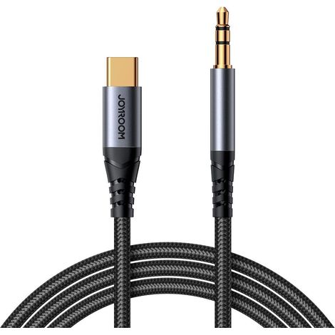 Cavo audio stereo per telefono AUX mini jack 3,5 mm - USB-C 1,2 m nero