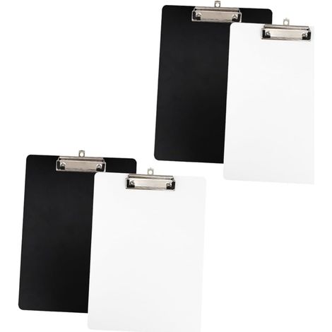 Juego de 4 blocs de notas con pizarra blanca para oficina, conferencias y material escolar. (1/5)