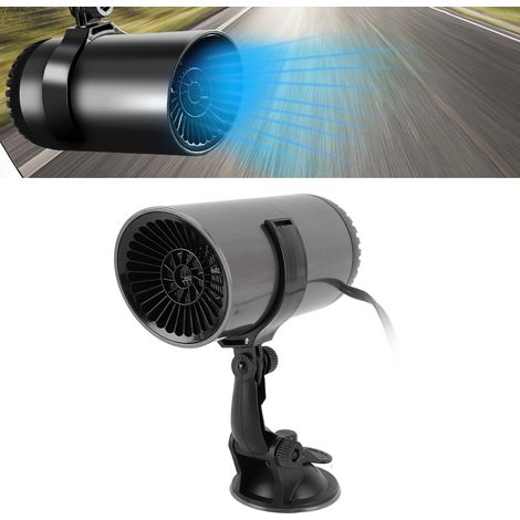 Desempañador y deshumidificador para coche de 24 V – Calefactor portátil giratorio PTC de 150 W con soporte antideslizante. (1/5)