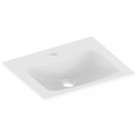 KEUCO X-LINE Lavabo pour invités à encastrer en céramique,