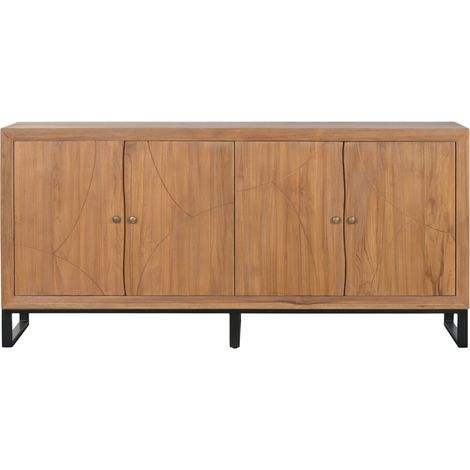 Buffet Teca Mdf 180X40X85 Marron (1/5)