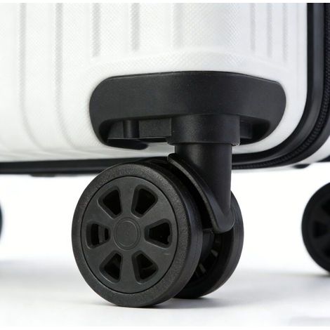 Roues de valise A71 noires, roues de remplacement universelles pour valises, bagages et chariots (1/5)