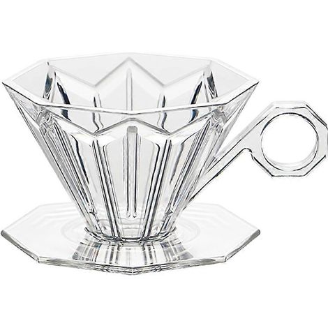 Kaffeefilter aus Harz, Kaffeefiltertrichter, Einzeltassen-Kaffeemaschine, manuelle Kaffeemaschine