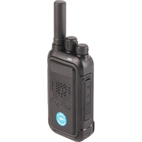 Talkie-walkie rechargeable, décodable, radio bidirectionnelle VOX mains libres, 16 canaux UHF 400-470 MHz, AC 100-240 V, pour une utilisation extérieure (prise UE).