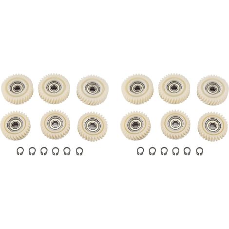 12 Pièces 47,5 X 13 mm 41,5 X 11 mm Engrenage Planétaire Oblique 35 31 Dents Engrenages Hélicoïdaux avec Roulements de 7,94 mm pour Pièce de de Moyeu de Vélo Électrique (1/5)