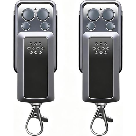 XTRELAMP-télécommande de garage 433 MHz code roulant pour porte enroulable – 4 canaux – avec piles incluses (1/5)