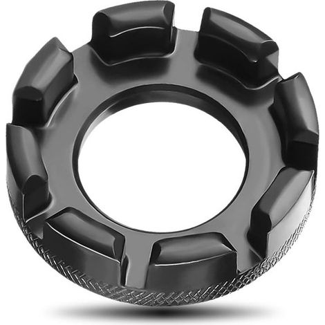 MTTProducts - Llave para radios de bicicleta de 6 vías - Mantenimiento de bicicletas - Compacta y ligera - Herramienta multifuncional - Apta para bicicletas eléctricas y convencionales (1/5)