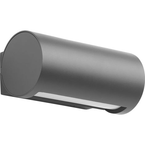 Aplique de pared EVEN LED SMD 11 W 315 lm 3000 K CRI80 IP65 114° Antracita (1/5)