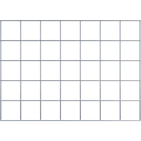 Grille de Gabion à l’unité - Dimensions: 70 cm x 50 cm - mailles de 10 x 10 cm - Made in Germany (1/5)