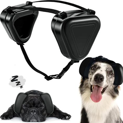 Filiyano-Casque antibruit pour chien, protection auditive réglable, réduction du bruit, animaux de compagnie