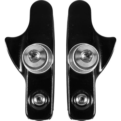 2 freins à patins en alliage d'aluminium pour vélo de route, plaquettes de frein noires pour VTT (1/3)