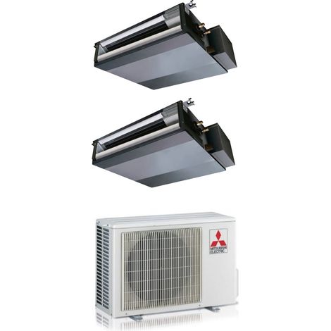 Mitsubishi Electric Aire Acondicionado Dual Inverter SEZ-M 12+12 con MXZ-2F53VF R-32 Wi-Fi Opcional 12000+12000